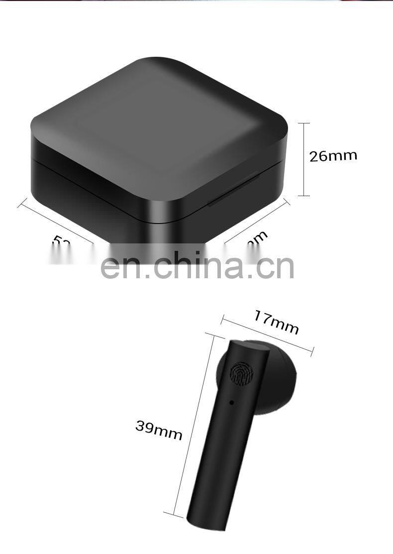 Wholesale factory Air2s acoustic earbuds handfree running headset BT 5.1 version earpieces with charging case