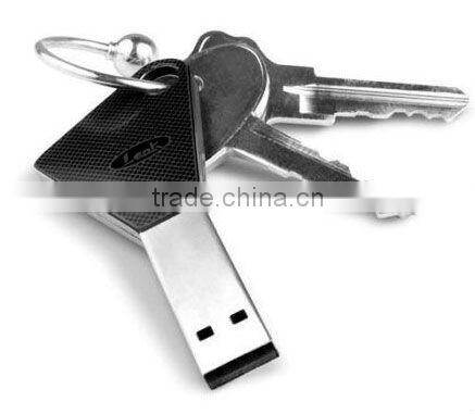 Metal key style usb drive free laser engrave logo USB key cheap key pendrive