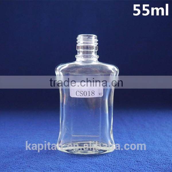 55ml Flat Glass Liquor Bottle