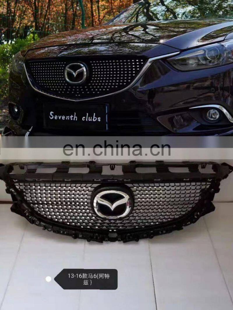 Body Kit Accessory Auto Car Good Quality Custom Kit Auto Spare Parts Front Grille FOR MAZDA series 3 axela