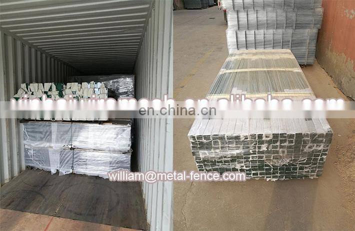 Low price  powder coated 358 Anti Climb Security Fence for airport / Prison fence safety fence