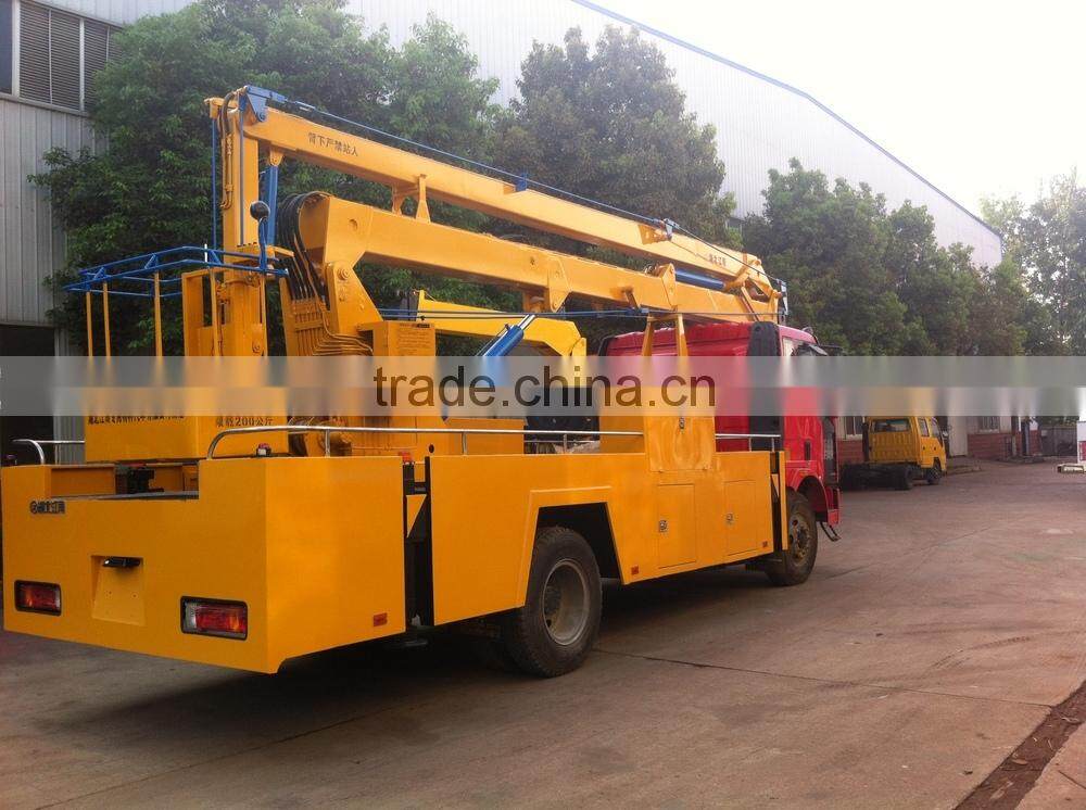 24m China hydraulic beam lifter truck