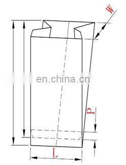 Fully Automatic High Speed Pointed V Bottom Brow Paper Bag Making Machine in cheap price good quality