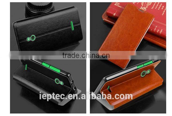 MOFi RUI Series PU Leather Smart Phone Flip Cover Case for Nokia XL, Nokia XL 4G, RM-1061