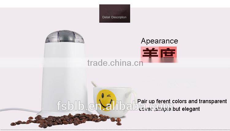 Portable electric coffee grinder/beans grinder