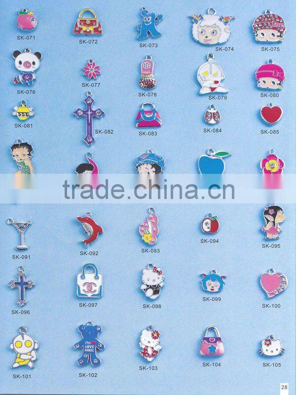 DIY rhinestone letter slide charm ( product catalog 26-30)