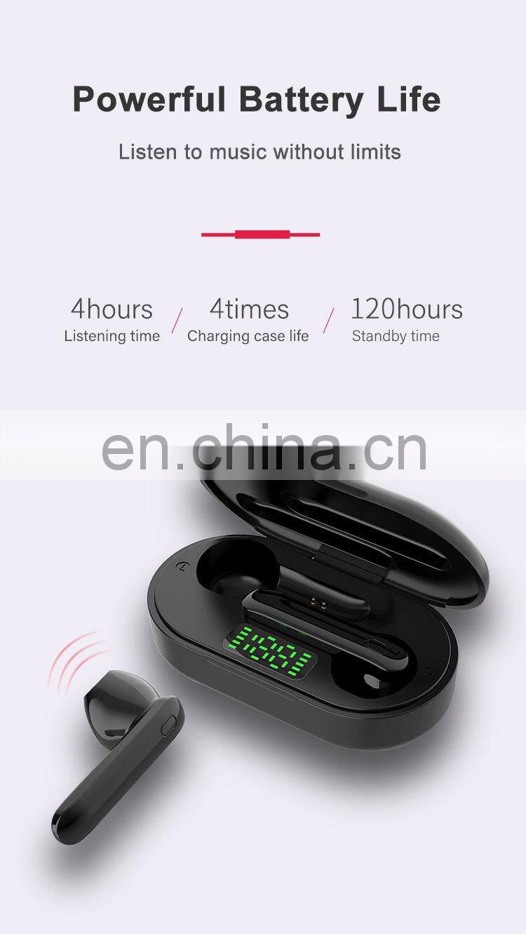 Best sell products 2020 in USA Amazon P25 TWS 5.0 hifi bass ear buds wireless headphone earphone hands free in ear headset