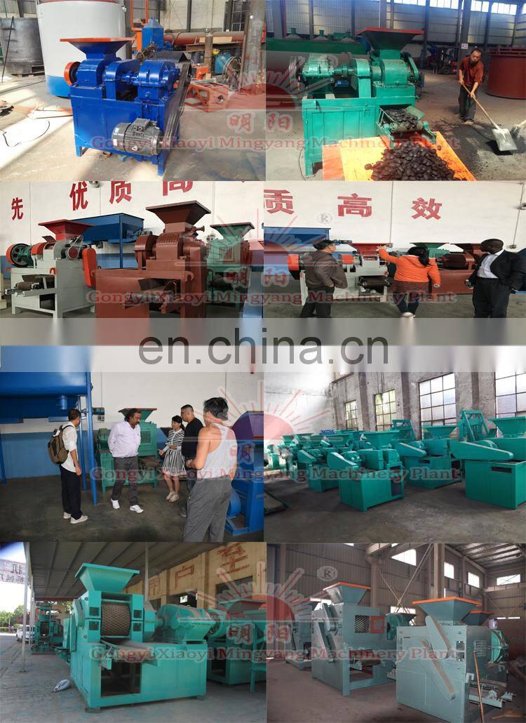 Manganese steel roller slime briquettes press machine/coking coal briquettes press machine