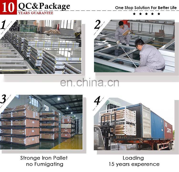YY Australia standard AS2047 double glazed aluminum top hung windows made in china door and windows