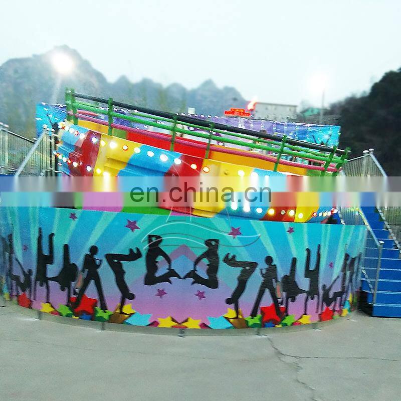 Outdoor fairground crazy dance Equipment Attraction Rides for adult carnival disco tagada ride for sale