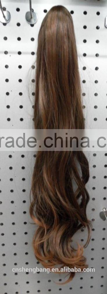 wholesale wigs synthetic hair wig hair extension ponytail wig