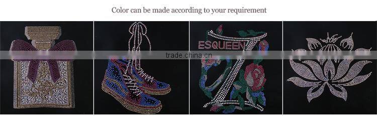 Hot Fix Owl Rhinestone Transfer for T-shirt