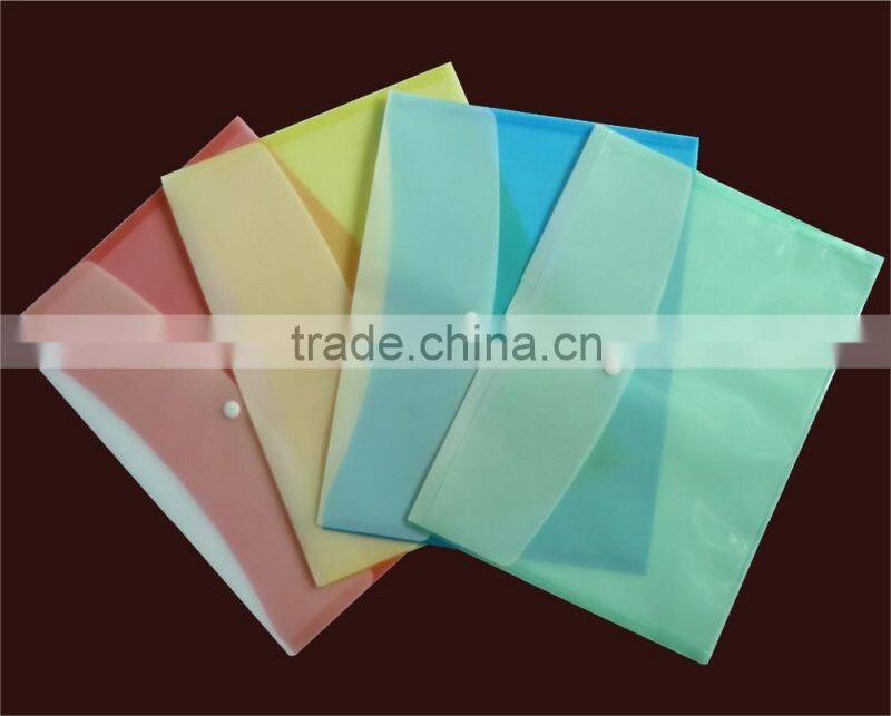 wholesale plastic sheet folder, 20 pages display pocket pp clear book file folder