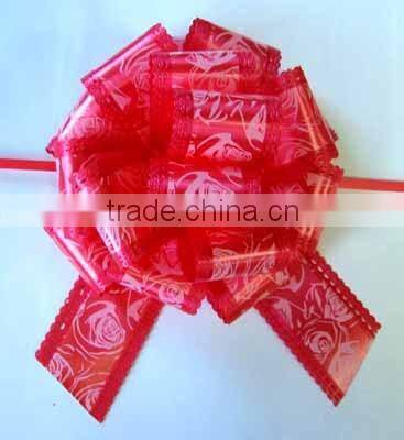 Good Price Yellow Butterfly Pull Bow Wedding Bow,Car Bow For Decoration