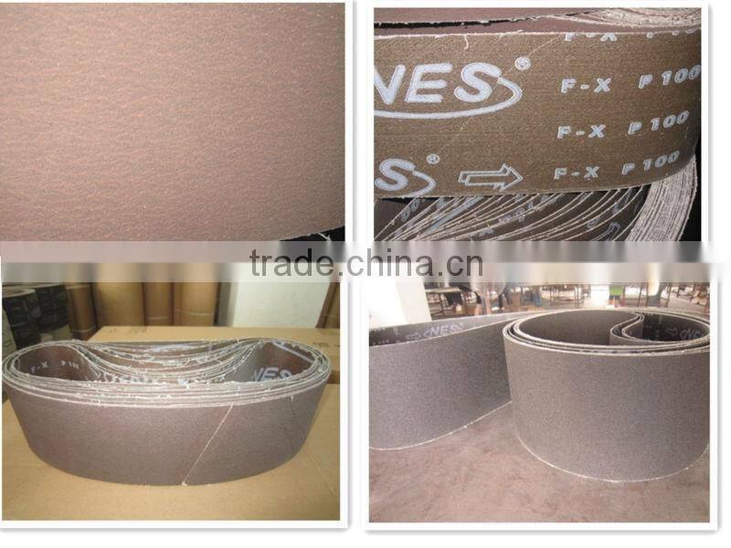 F-X Coated abrasive cloth for stainless steel