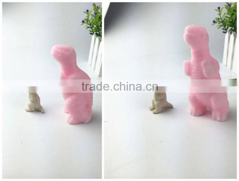 Promotional colorful yuhua stone plastic dinosaur puzzle in jurassic egg
