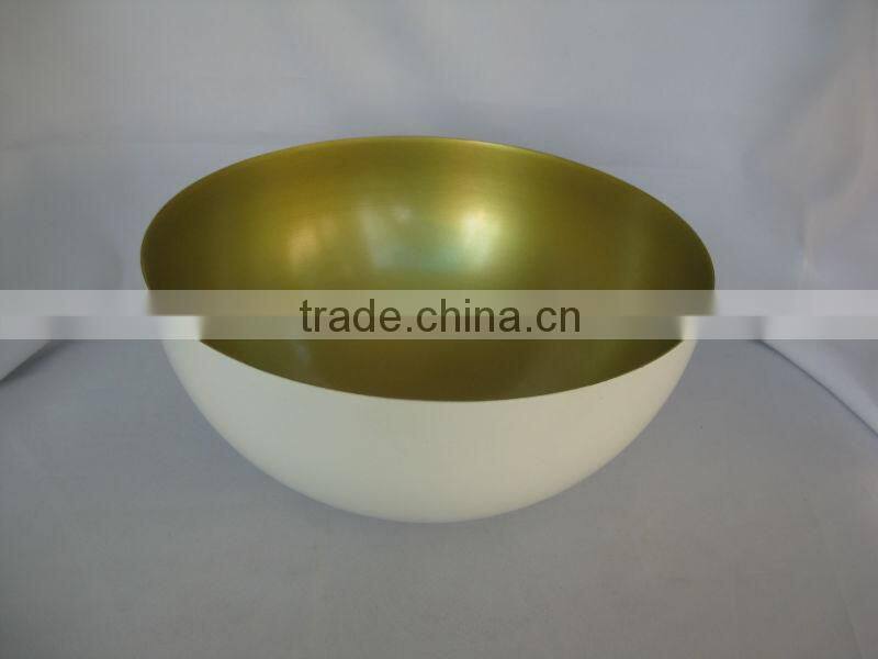 Iron Bowl,Spray painting colour bowl with logo
