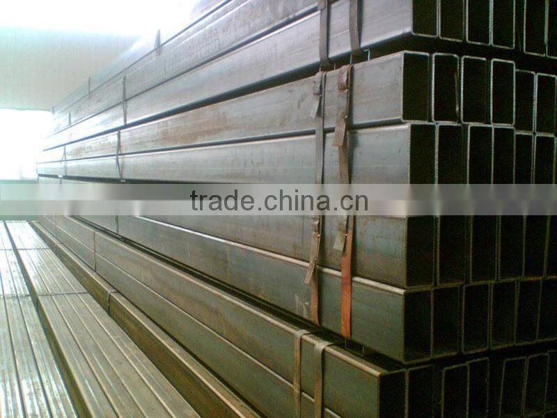 rectangular carbon hot rolled steel pipe/tube manufacture