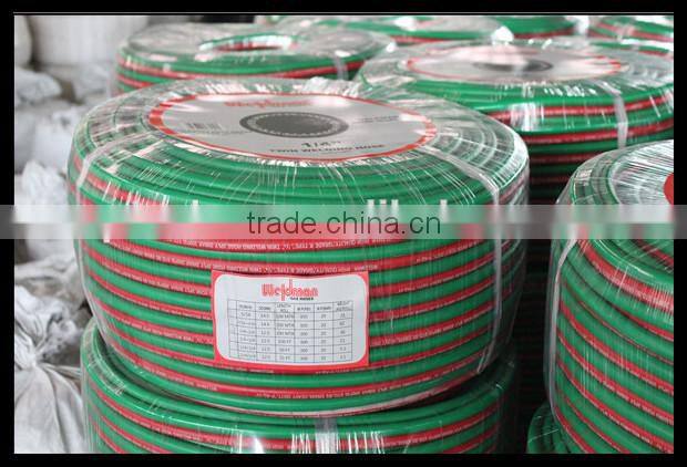 Grade R 8MM rubber twin Line welding hose for gas welding, cutting BS EN559