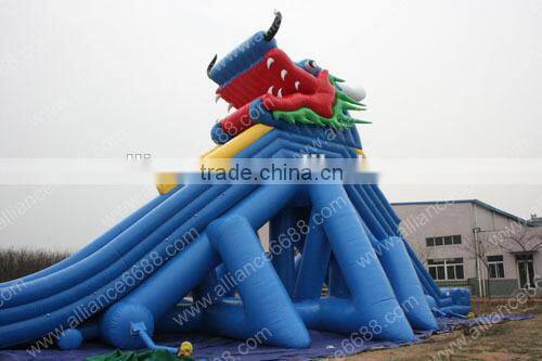 Dragon Slide inflatable water slide high quality large slide popular slide