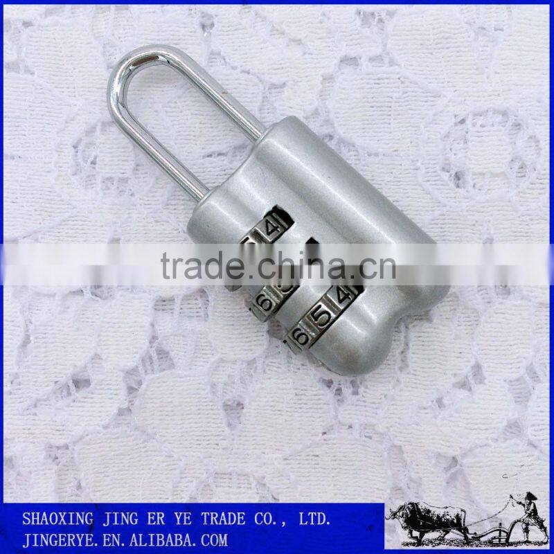 3 dial digital hardened combination lock for luggage travel