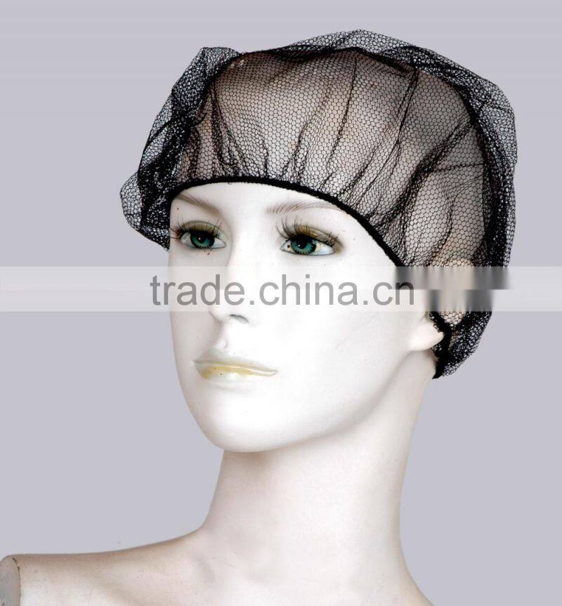 nylon elastic white hairnet stockinet polyester mesh caps 18" 19" 21" 24" 28"