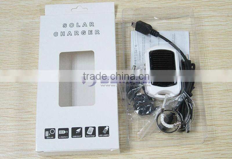 Best Selling 600mAh Promotion Solar Power Charger For Mobile Phones