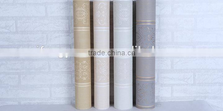 Non-woven wallpaper European bedroom living room 3D TV background seamless home wallpaper