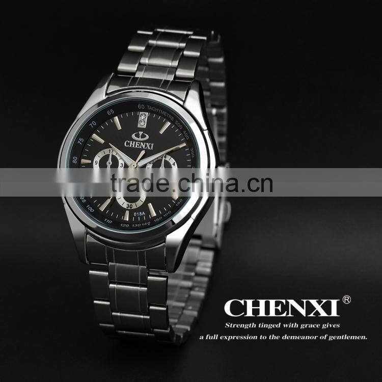 2015 Fashion Curren watches sport stainless steel waterproof Japan quartz Movt 018AM&LS