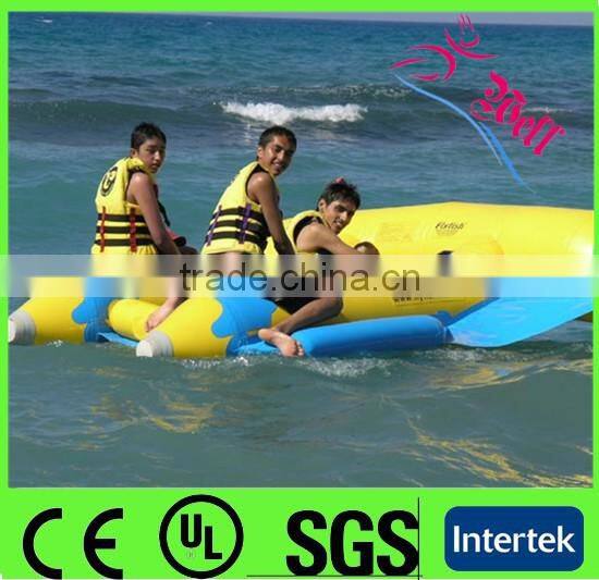 inflatable flying fish towable / fly fish water sports / inflatable flying fish tube towable