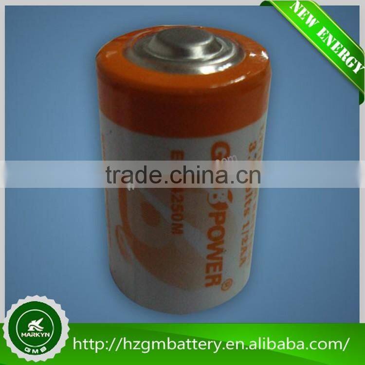 high capacity long life cylindrical 3.6V lithium Battery / ER batteries