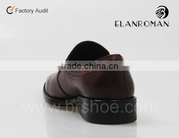 real cow leather business dress shoes slip-on