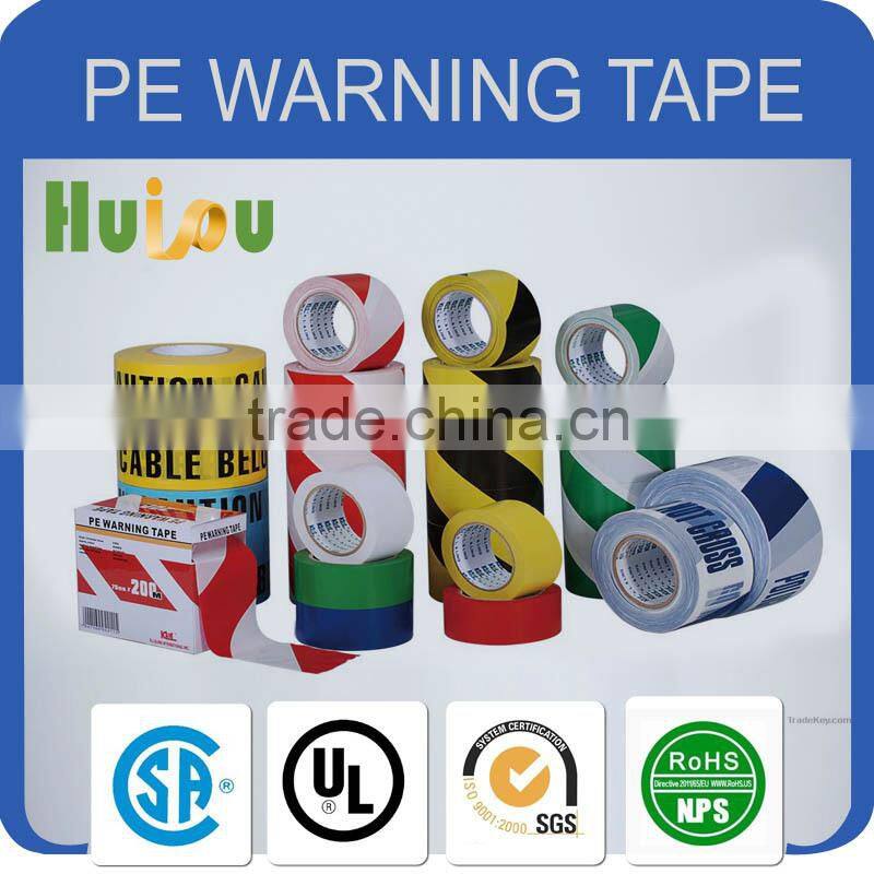 Best manufacturer yellow police tape custom logo