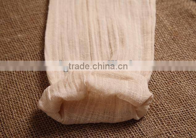 ladies' cotton linen shirt solid color bamboo fabric blouse long sleeve top