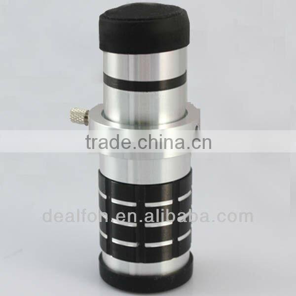 12x ZOOM METAL TELESCOPE CAMERA LENS with TRIPOD CASE FOR IPHONE 5G