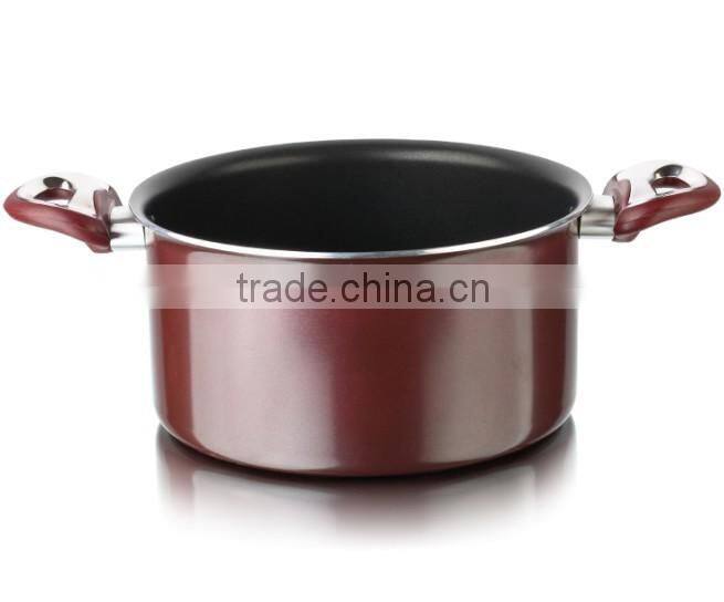 Large Aluminum Non-stick Ceramic coating cooking pot cookware set