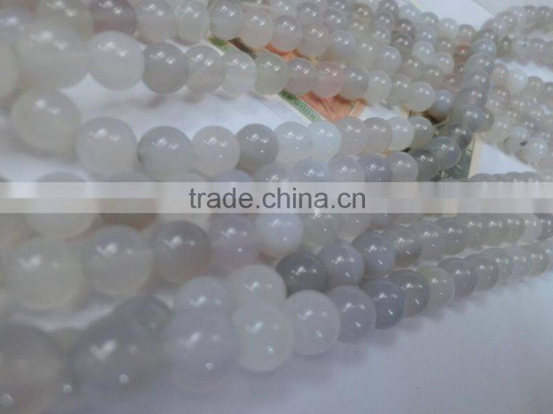 brazil agate 100% Natural spot agate round bead