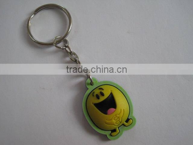 custom soft pvc car keychain made in china