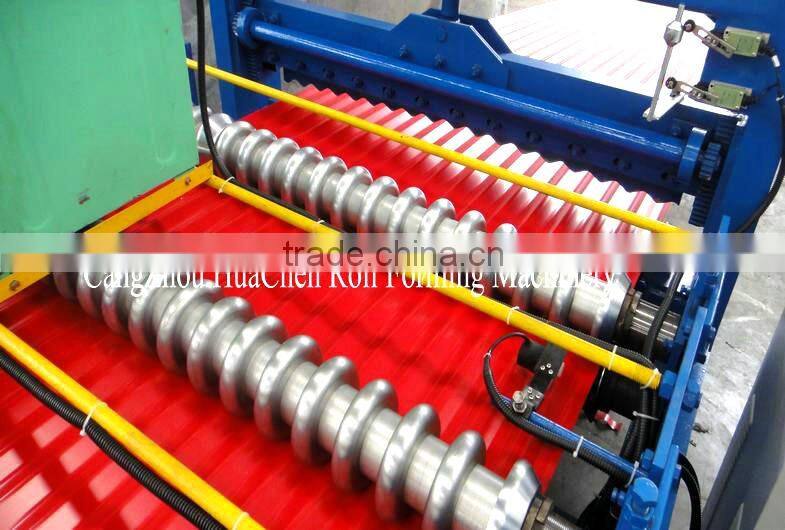 Zinc Metal Roofing Corrugated Sheet Forming Machine