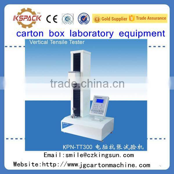 carton box tester equipment,corrugated box laboratory machine,KPN-TT300 Tensile Tester
