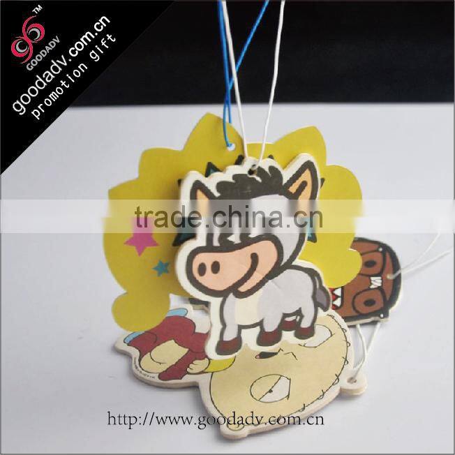 Wholesale butterfly-shaped paper car air freshner for car