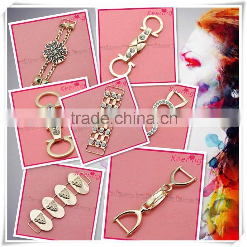 fashion gun color custom buckle for shoes