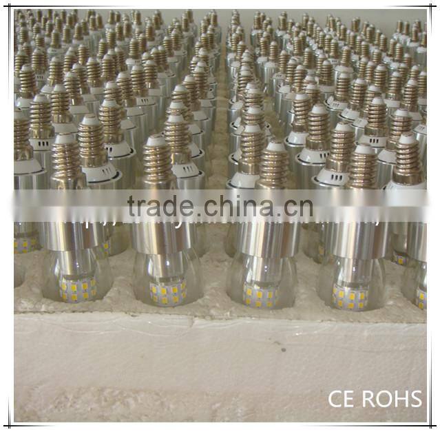 LED bulbs clear E27 E14 with CE ROHS GS SAA UL