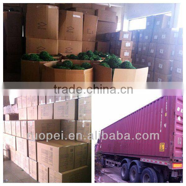 YiWu cheap price boxwood landscaping artificial grass wreaths