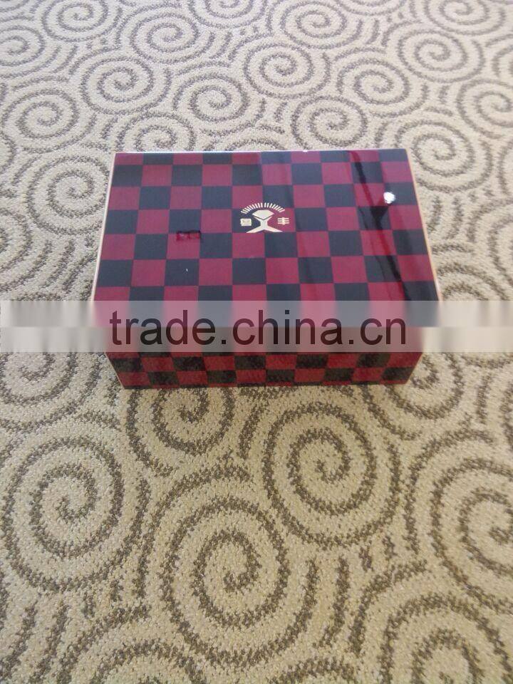 Black and Red Wooden YF Brand Stocked Box