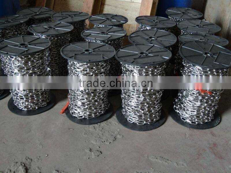 steel chain and rigging