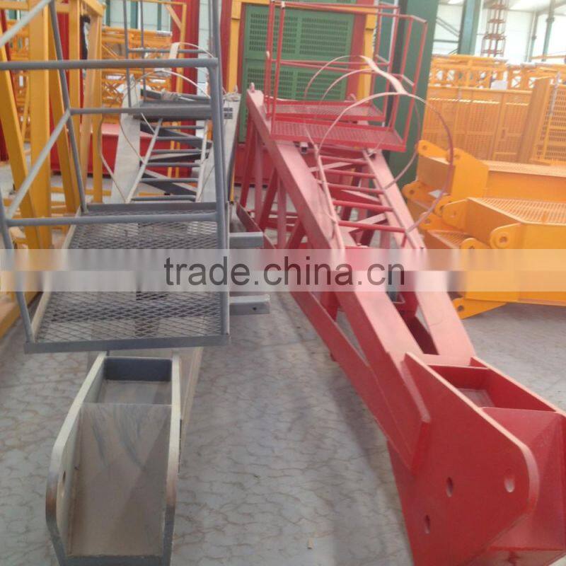Tower crane mast section/QTZ tower crane supplier