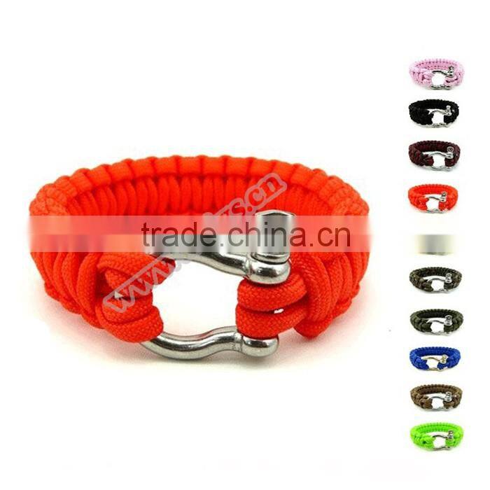 2016 stainless steel buckle for survival paracord bracelet WHOLESALE