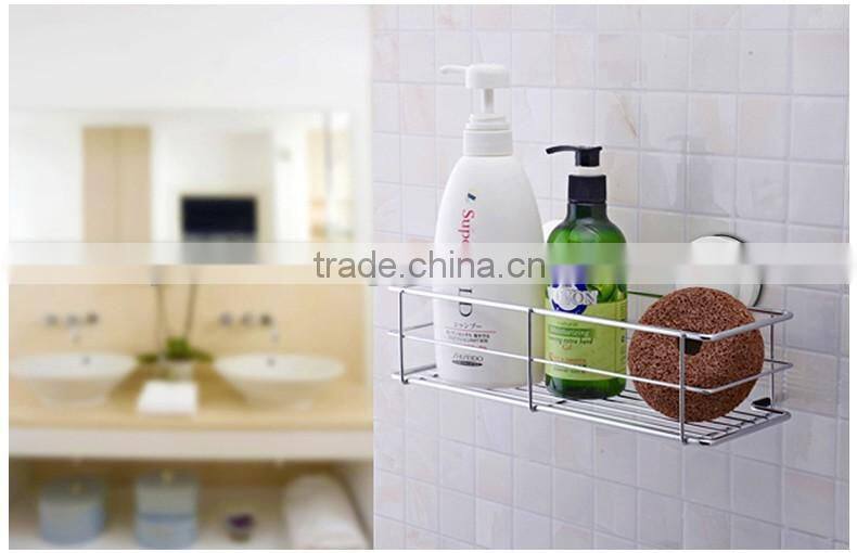 Suction cup wall mounted paper towel holder Bathroom Corner Shelf