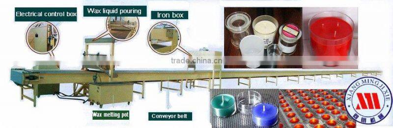 half auto candle machinery and equipment Filling Line